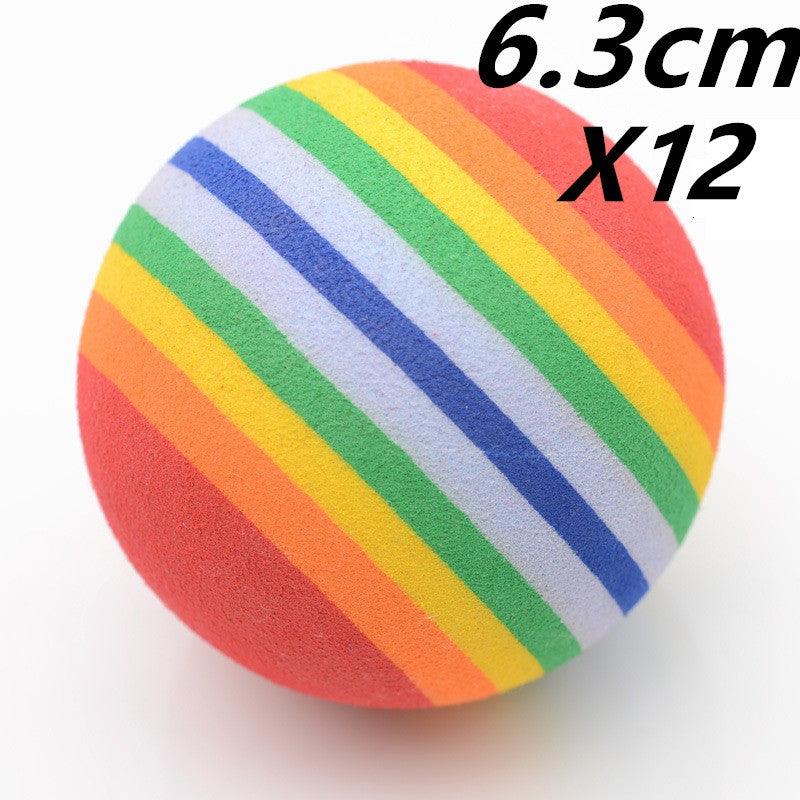 Rainbow Pet Play Balls