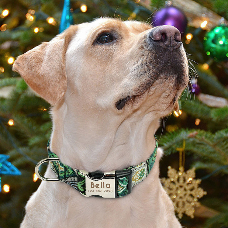 Dog Collar High Reflective Comfortable Breathable Adjustable