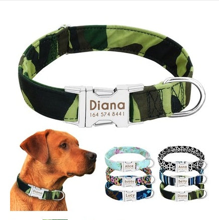 Dog Collar High Reflective Comfortable Breathable Adjustable