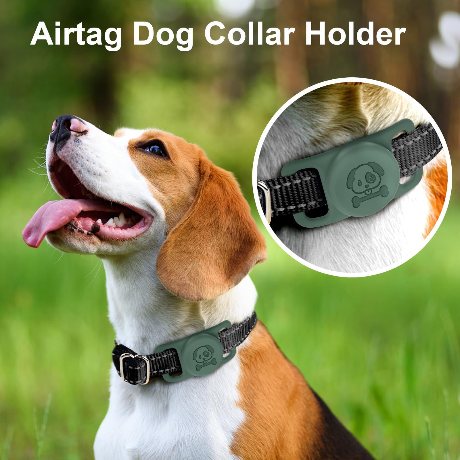 Pet Waterproof And Anti-lost Protective Case Pets Collar Dog Supplies