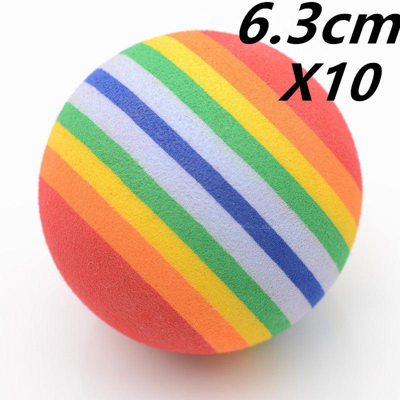 Rainbow Pet Play Balls